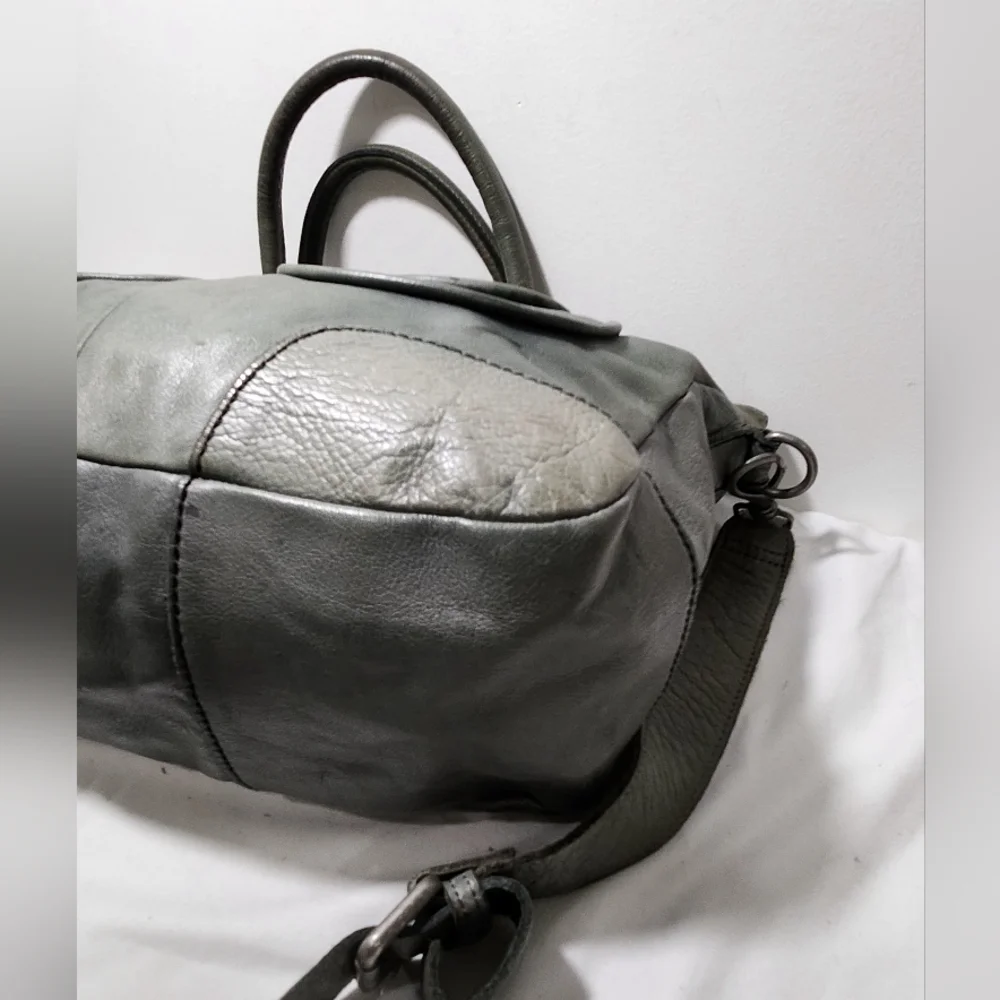 Liebskind Distressed Leather Satchel with Removable Shoulder Strap - Picture 7 of 14